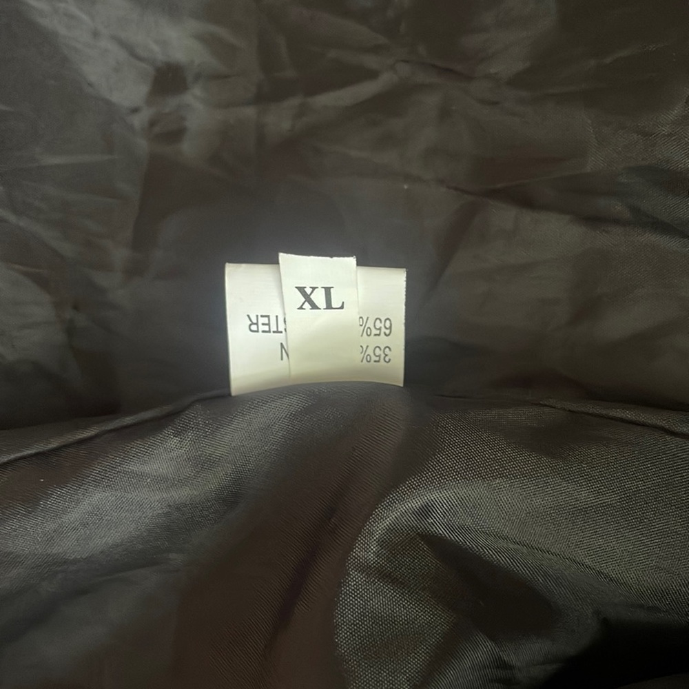 Half Alien Half Flames Button Up Jacket Size Xl - image 4